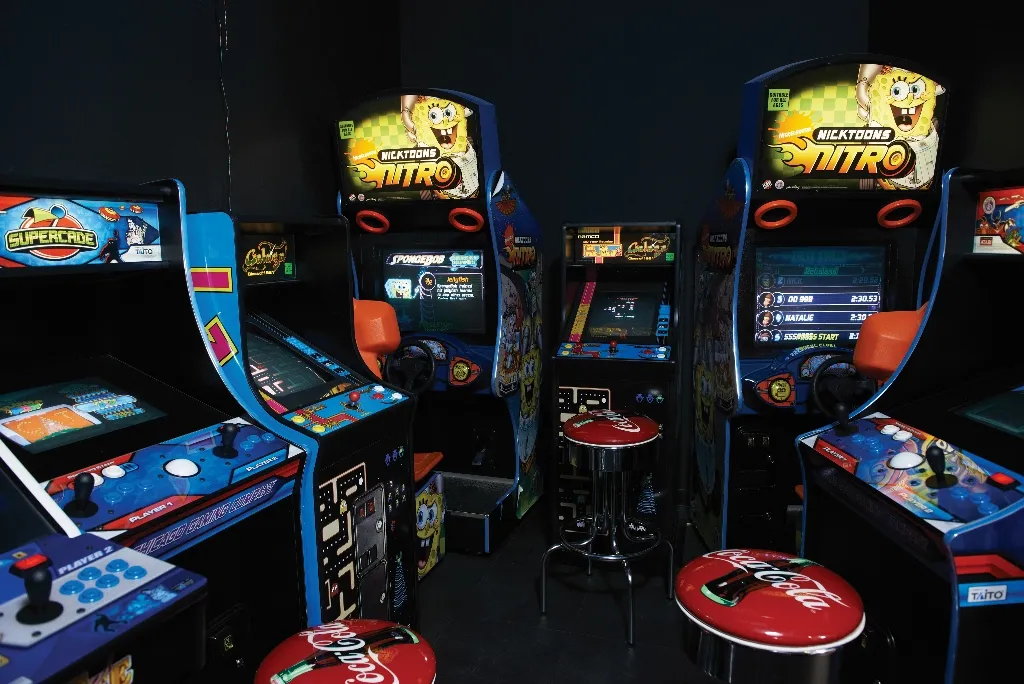 Arcade at Classic 50's diner
