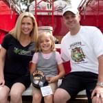 Drs. Kelly and Michael Hilgers with their daughter