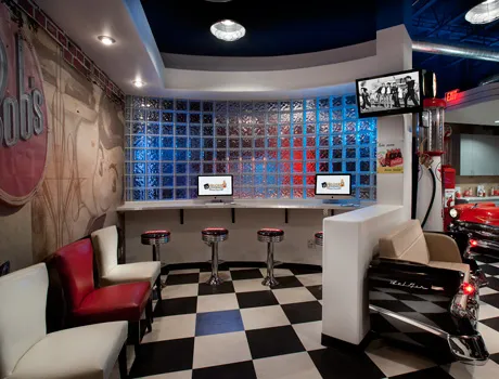 Classic 50's diner