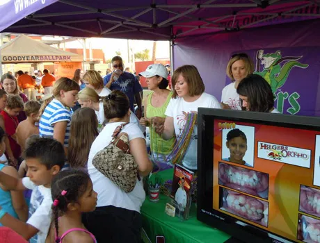 Hilgers Pediatric Dentistry booth 